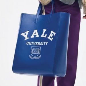 205W39NYC Calvin Klein Varsity Leather Tote